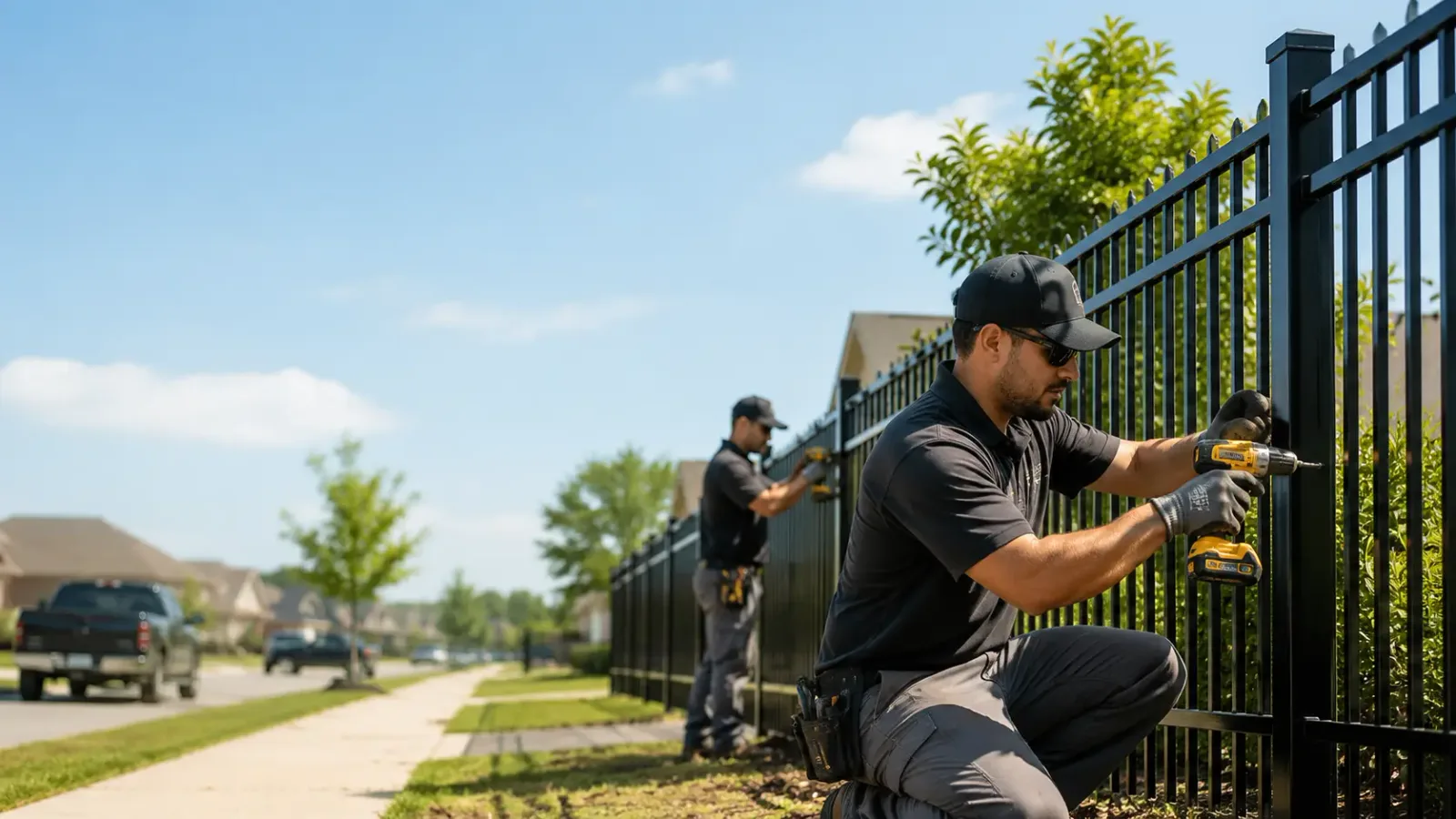 Metal Fence Installation in Wiggins, MS